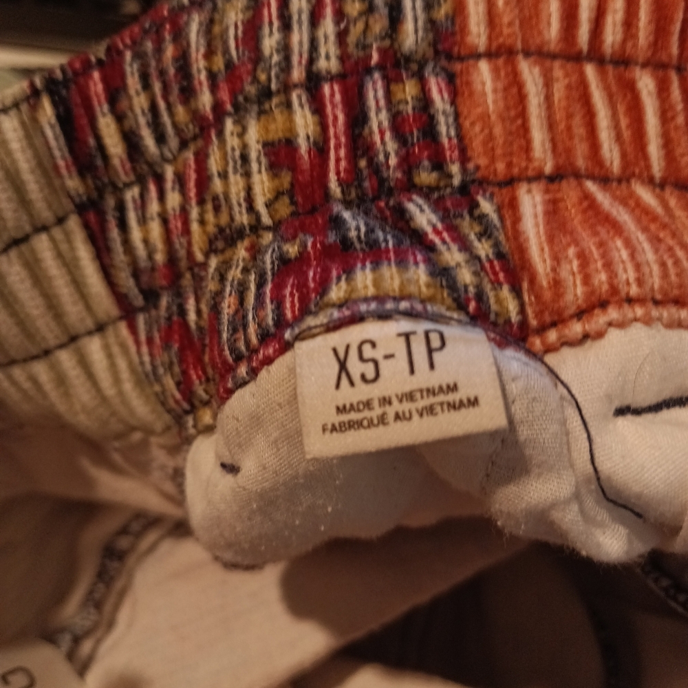 Bdg Multicolored Zaria Patchwork Cropped Corduroy… - image 5